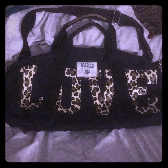 PINK Victoria's Secret Handbags - Vintage Pink Victoria Secret duffle bag